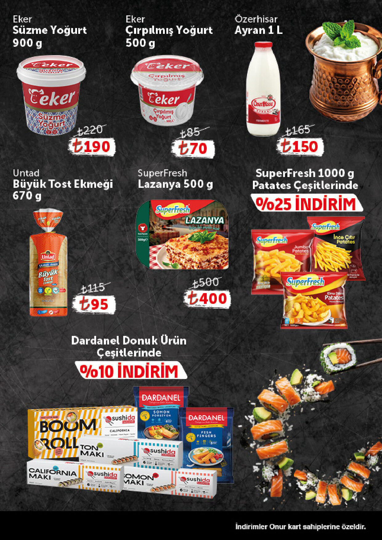 Onur Market 29 Eylül - 12 Ekim Gurme Genel İnsert - Sayfa 5