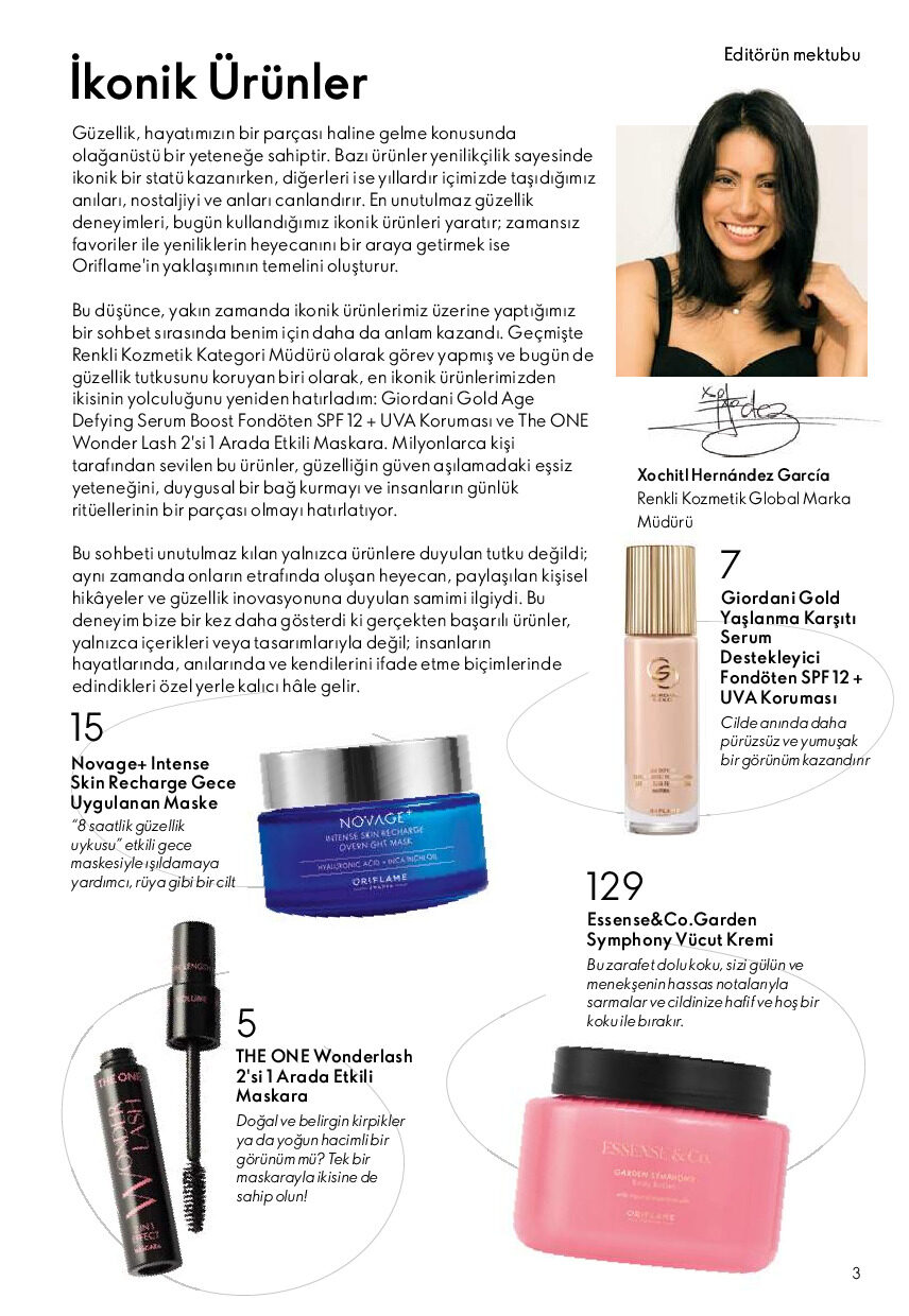 Oriflame 01 Ekim - 31 Ekim Online Katalog - Sayfa 3