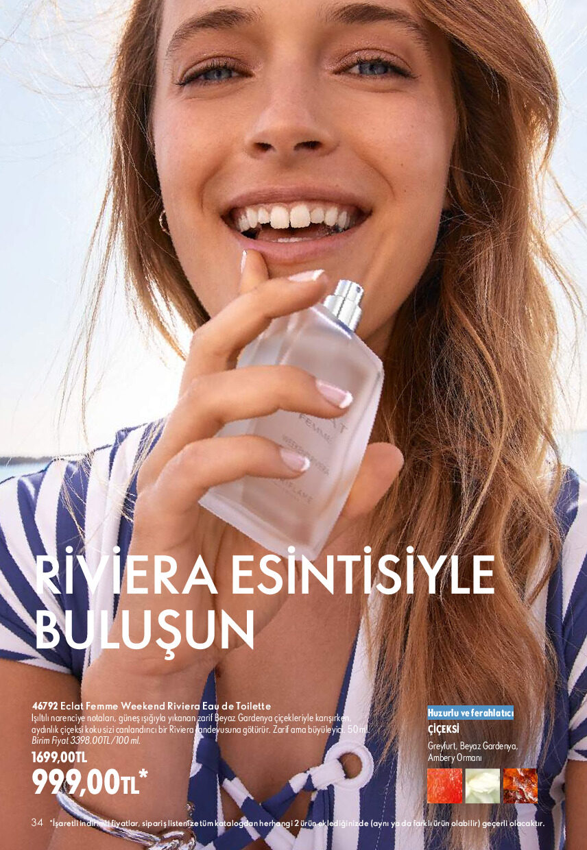 Oriflame 01 Ekim - 31 Ekim Online Katalog - Sayfa 34