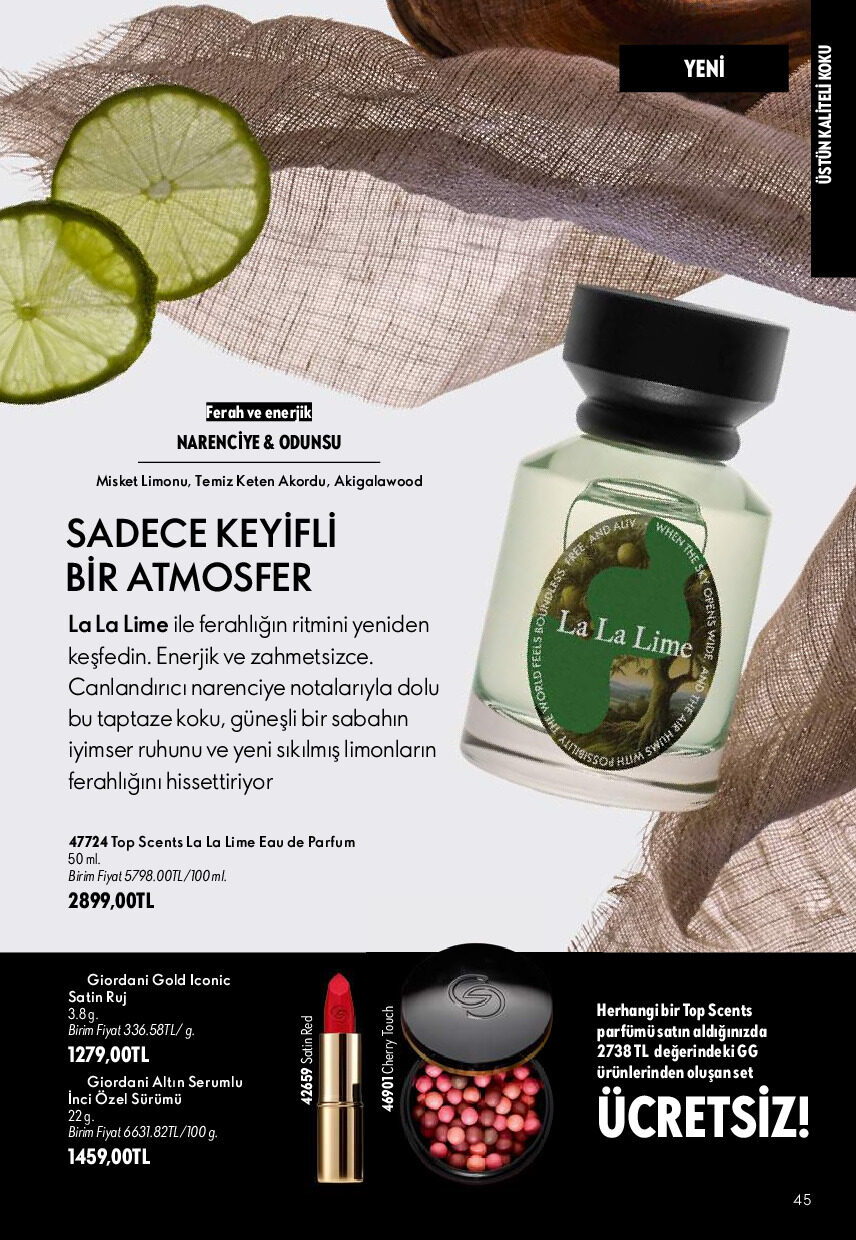 Oriflame 01 Ekim - 31 Ekim Online Katalog - Sayfa 45