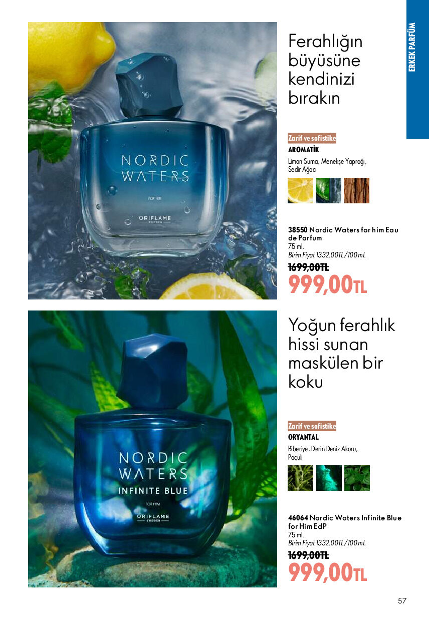Oriflame 01 Ekim - 31 Ekim Online Katalog - Sayfa 57