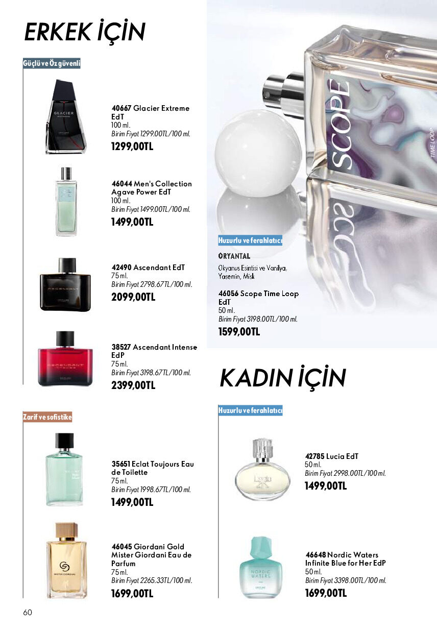 Oriflame 01 Ekim - 31 Ekim Online Katalog - Sayfa 60