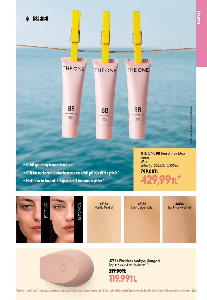 Oriflame 01 Ekim - 31 Ekim Online Katalog - Sayfa 65