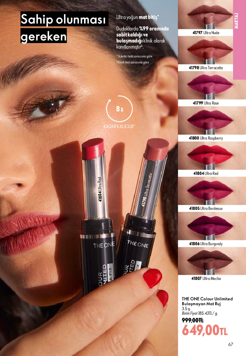 Oriflame 01 Ekim - 31 Ekim Online Katalog - Sayfa 67