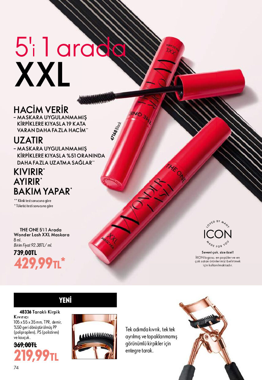 Oriflame 01 Ekim - 31 Ekim Online Katalog - Sayfa 74