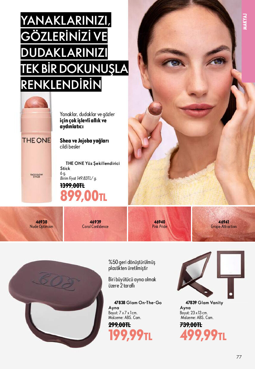 Oriflame 01 Ekim - 31 Ekim Online Katalog - Sayfa 77