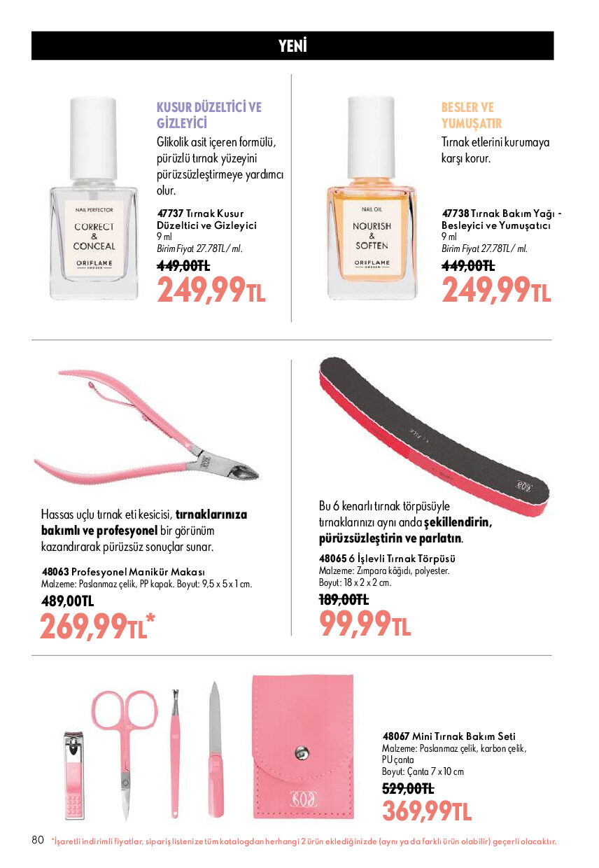 Oriflame 01 Ekim - 31 Ekim Online Katalog - Sayfa 80