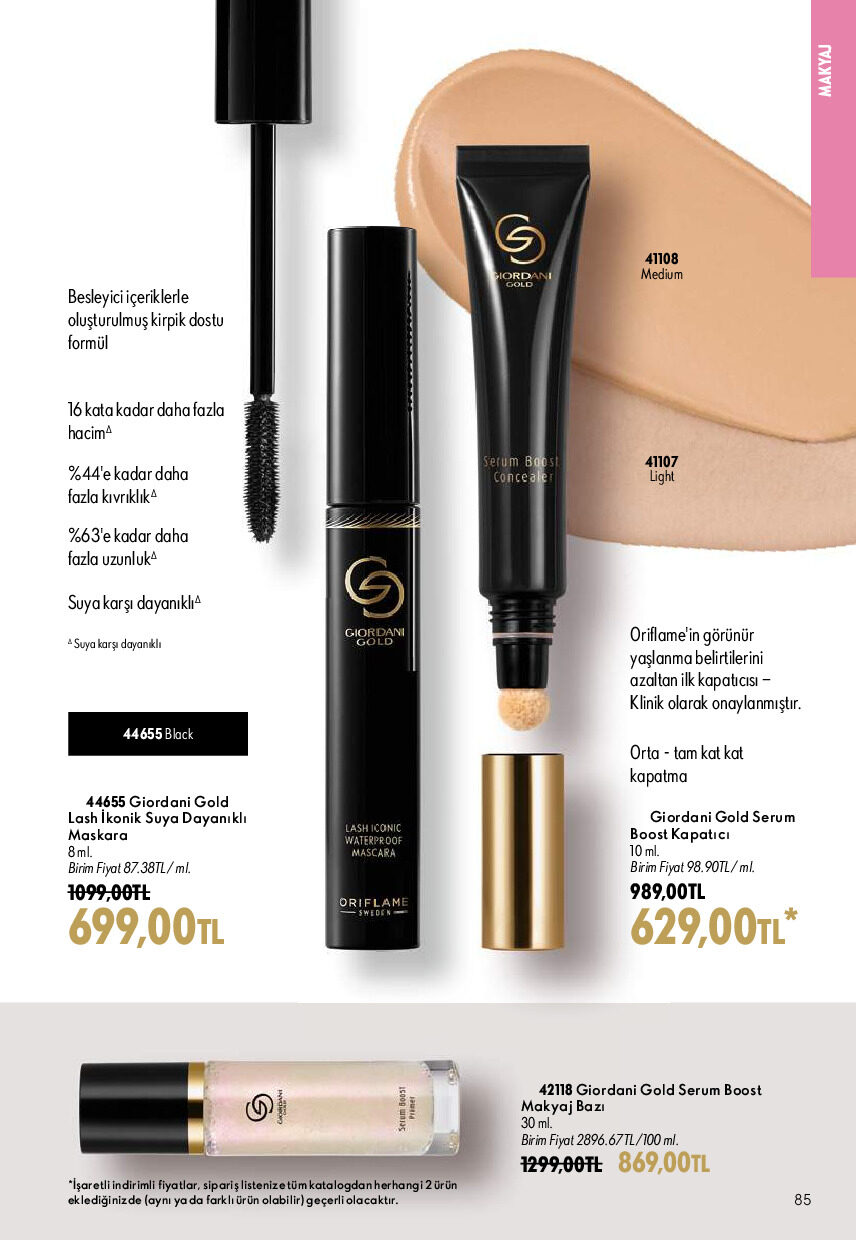 Oriflame 01 Ekim - 31 Ekim Online Katalog - Sayfa 85