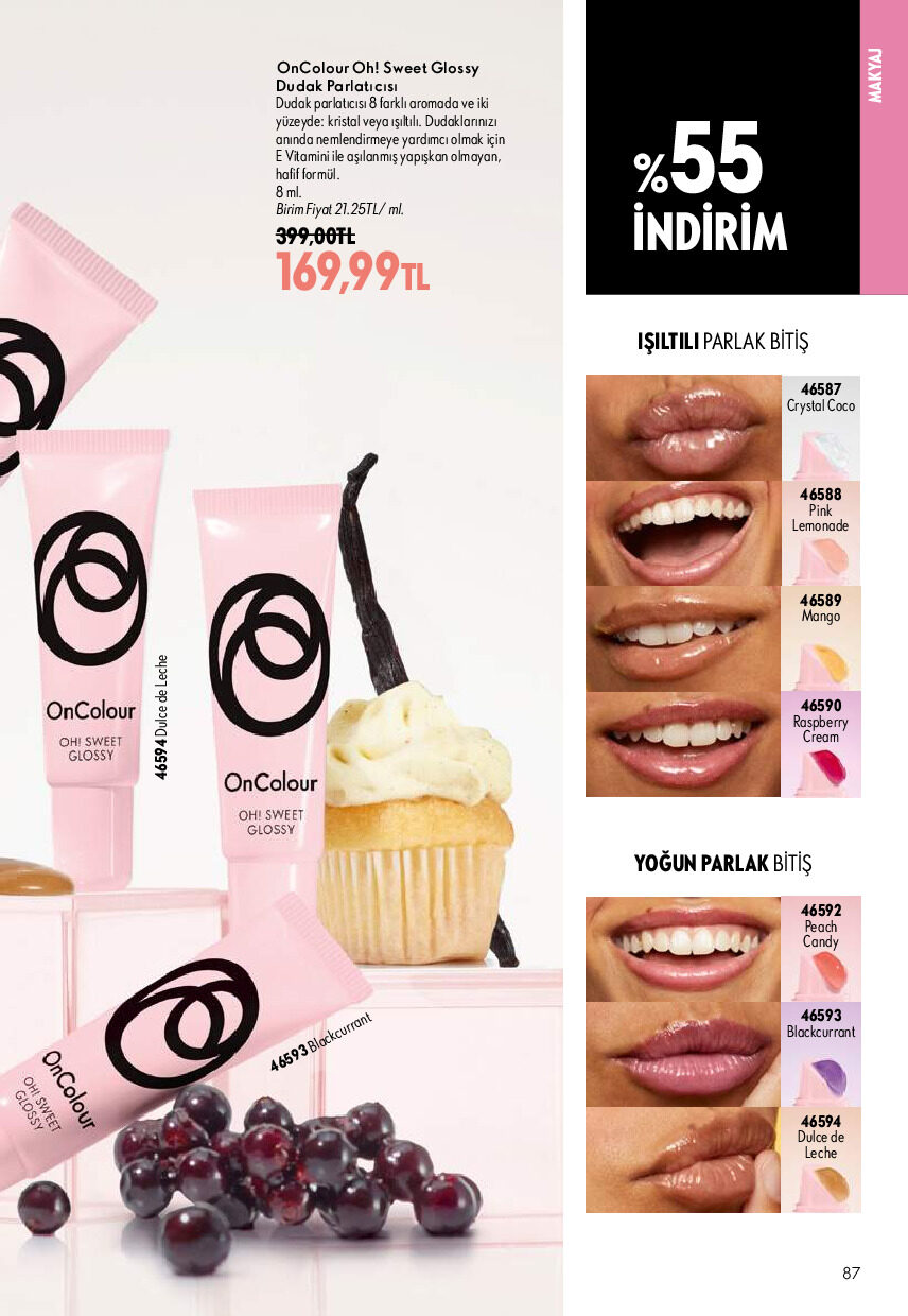 Oriflame 01 Ekim - 31 Ekim Online Katalog - Sayfa 87