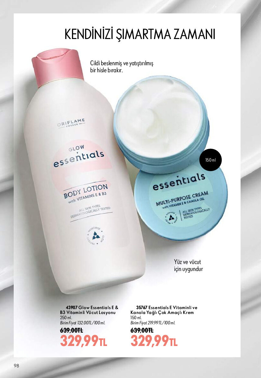Oriflame 01 Ekim - 31 Ekim Online Katalog - Sayfa 98