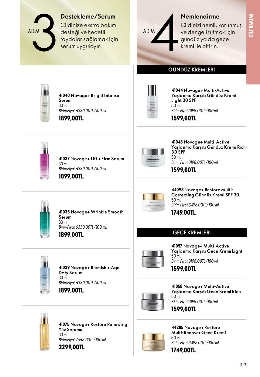 Oriflame 01 Ekim - 31 Ekim Online Katalog - Sayfa 103