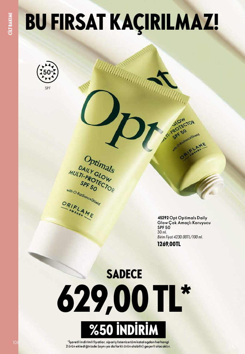 Oriflame 01 Ekim - 31 Ekim Online Katalog - Sayfa 108