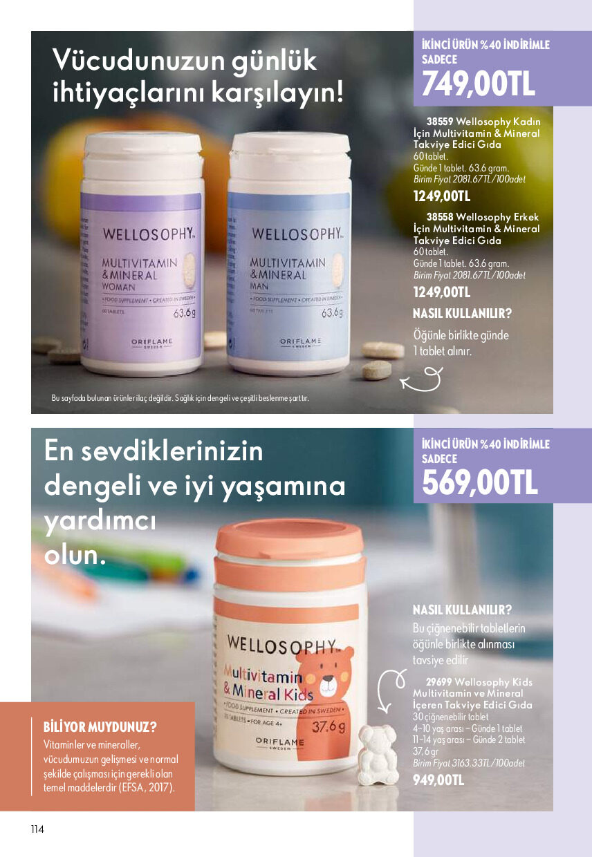 Oriflame 01 Ekim - 31 Ekim Online Katalog - Sayfa 114