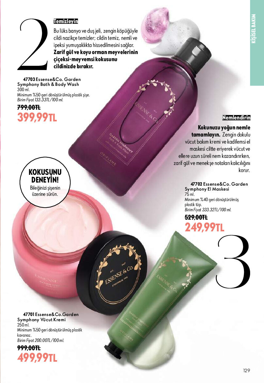 Oriflame 01 Ekim - 31 Ekim Online Katalog - Sayfa 129