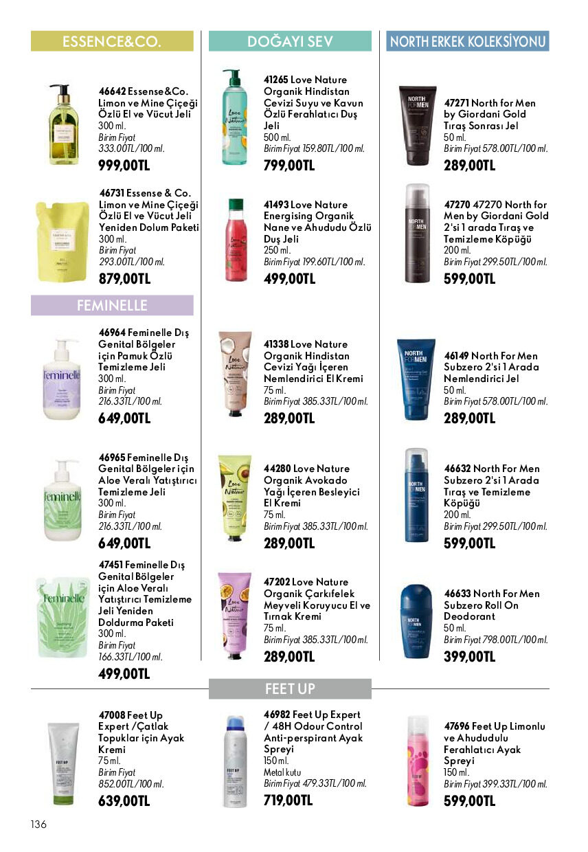 Oriflame 01 Ekim - 31 Ekim Online Katalog - Sayfa 136