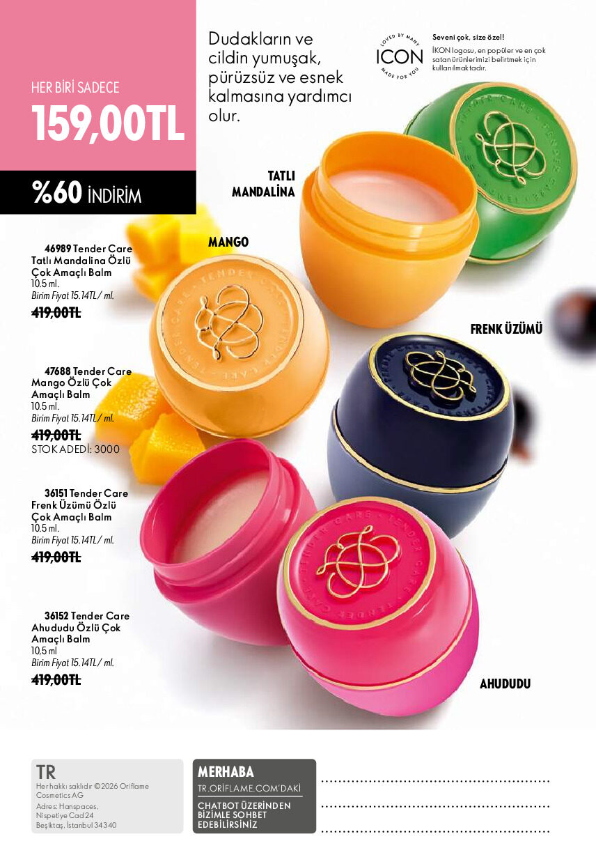 Oriflame 01 Ekim - 31 Ekim Online Katalog - Sayfa 148