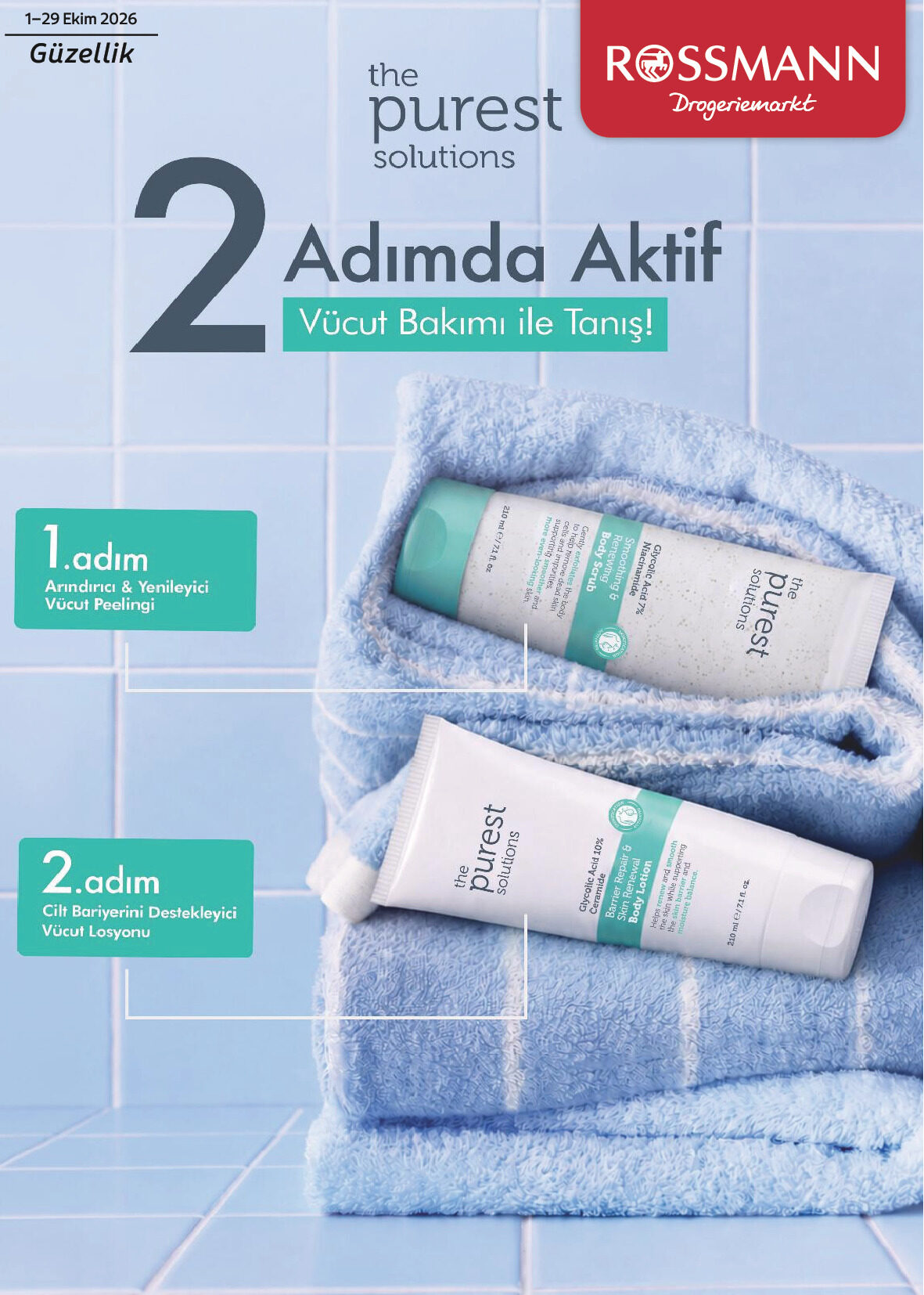 Rossmann 01 Ekim - 29 Ekim Güzellik Kataloğu - Sayfa 1