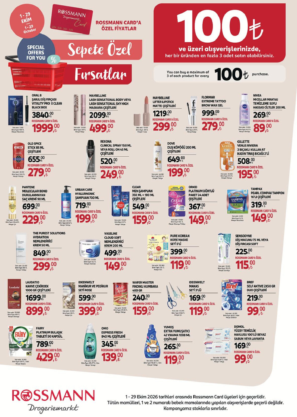 Rossmann 01 Ekim - 29 Ekim Güzellik Kataloğu - Sayfa 6