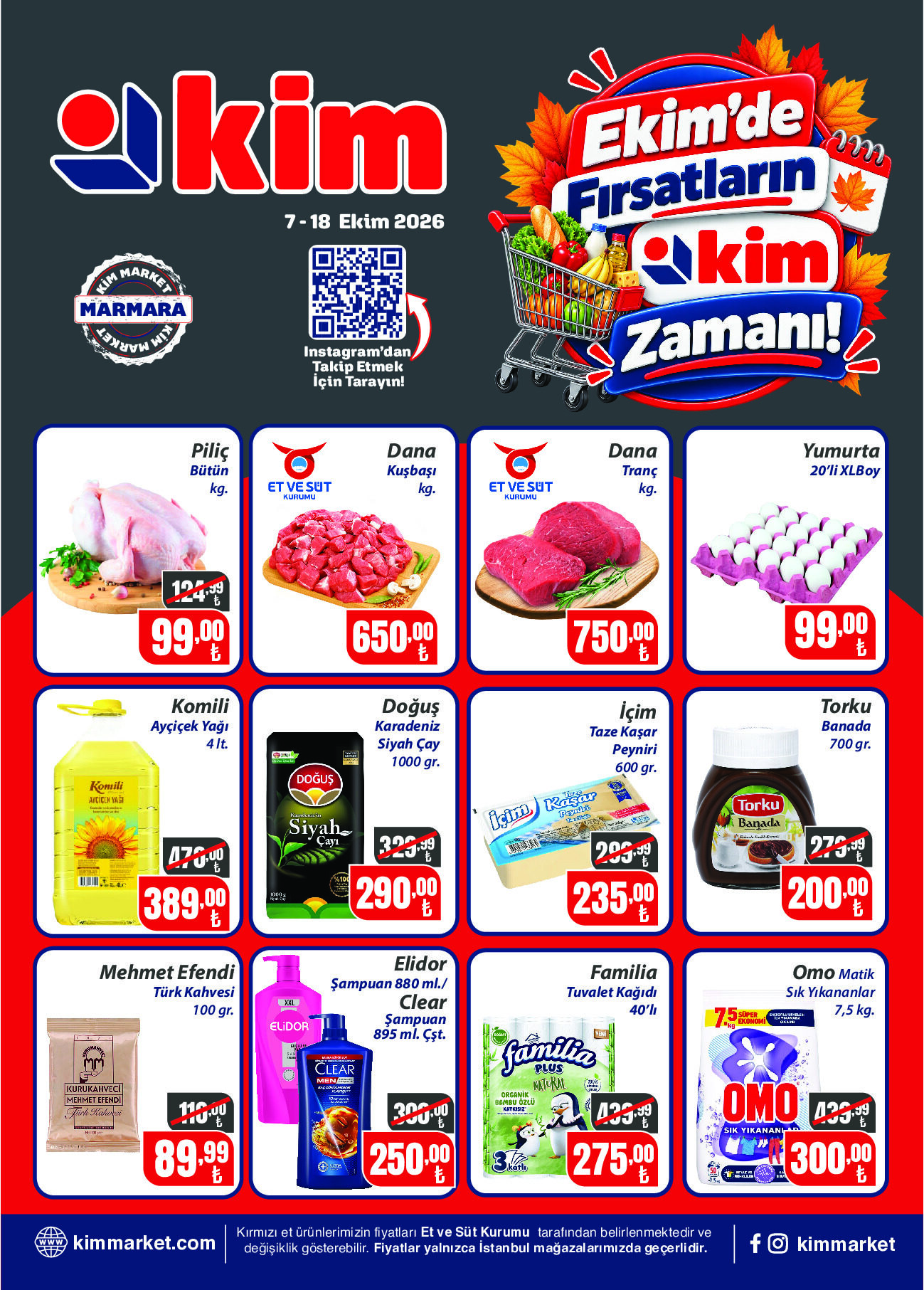 Kim Market 07 Ekim - 18 Ekim Marmara Insert - Sayfa 1