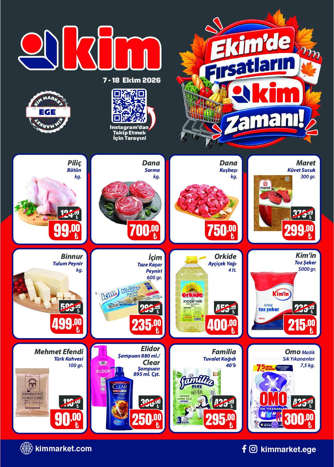 Kim Market 07 Ekim - 18 Ekim Ege Insert - Sayfa 1