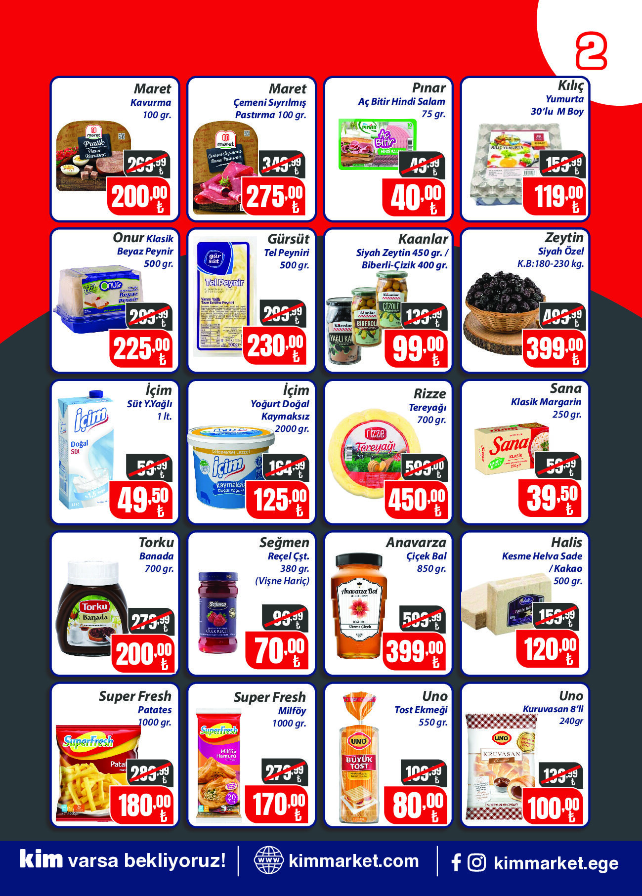 Kim Market 07 Ekim - 18 Ekim Ege Insert - Sayfa 2