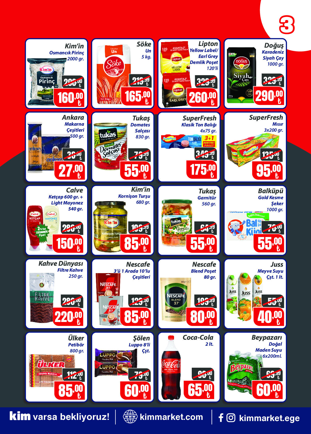 Kim Market 07 Ekim - 18 Ekim Ege Insert - Sayfa 3
