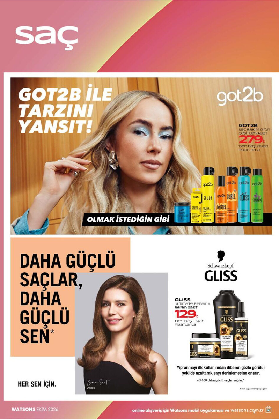 Watsons 07 Ekim - 01 Kasım Aktüel Kataloğu - Sayfa 38