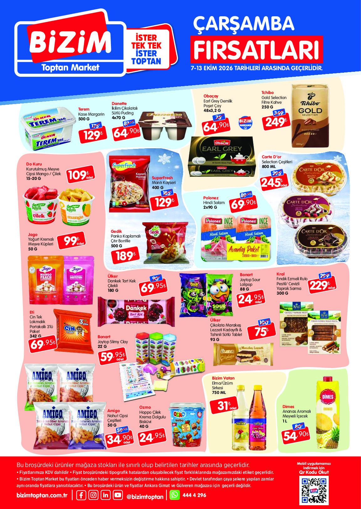 Bizim Toptan 07 Ekim - 13 Ekim Haftalık Aktüel Kataloğu - Sayfa 1