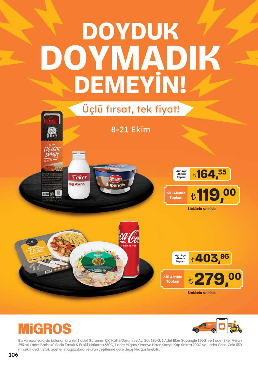 5M Migroskop Dijital 08 Ekim - 21 Ekim Aktüel Kataloğu - Sayfa 106