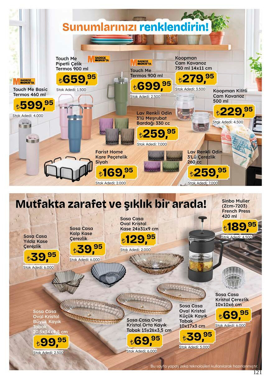 5M Migroskop Dijital 08 Ekim - 21 Ekim Aktüel Kataloğu - Sayfa 121