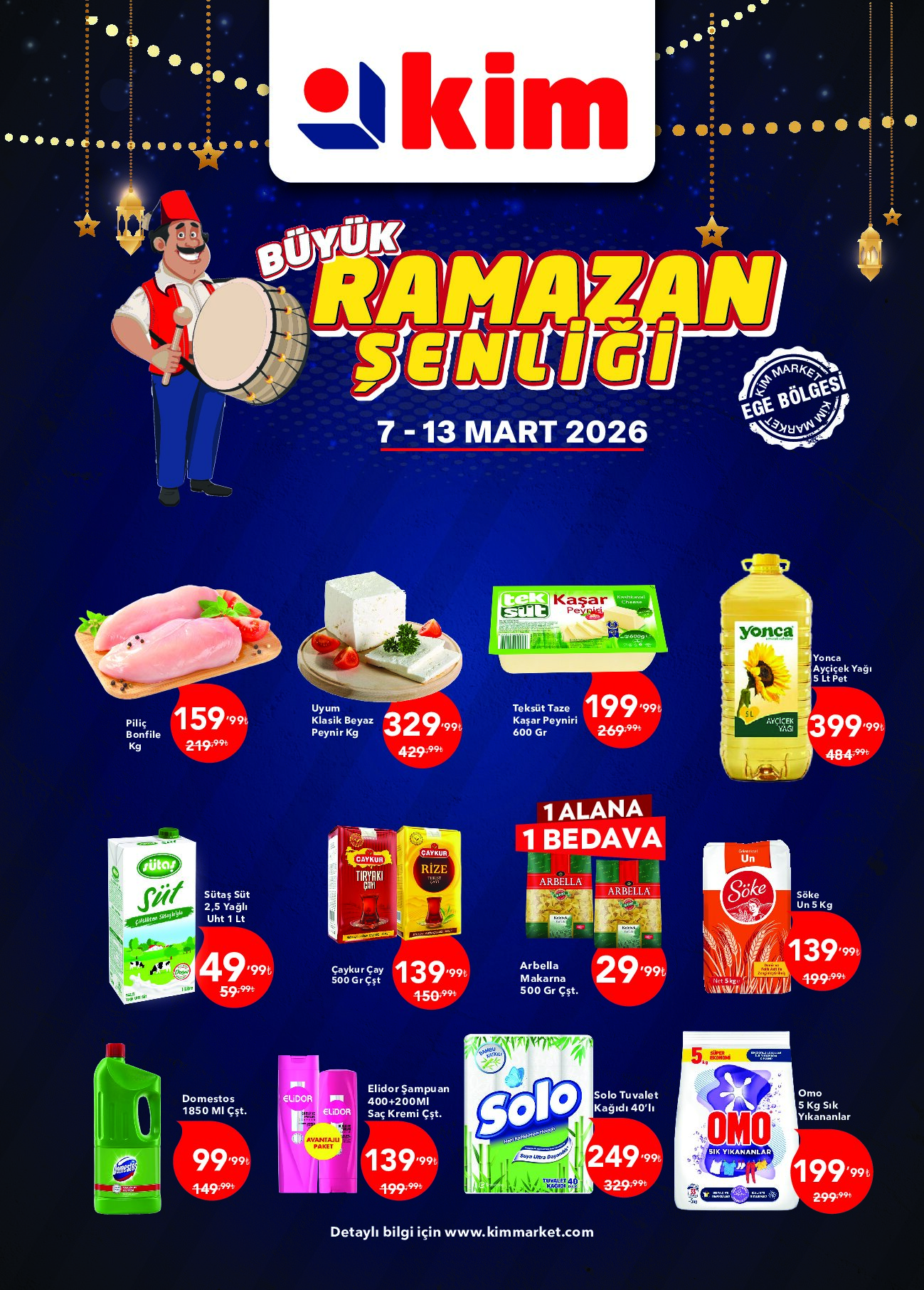 Kim Market - 7 -13 Mart Ege Insert