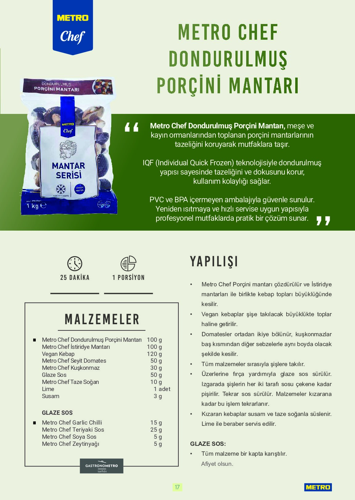 Metro - Bitki Bazlı ve Vegan 2025 - Sayfa 17