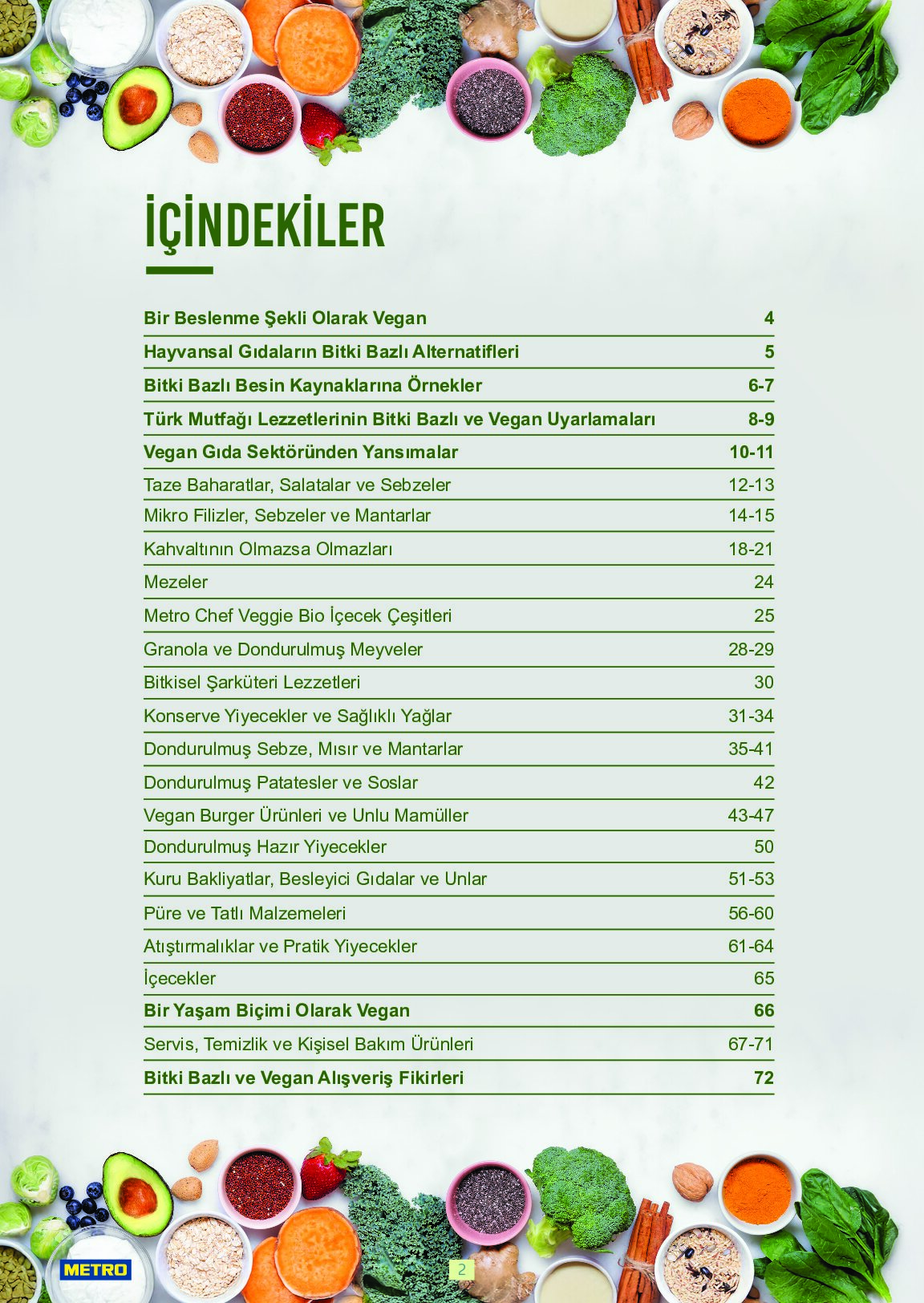 Metro - Bitki Bazlı ve Vegan 2025 - Sayfa 2