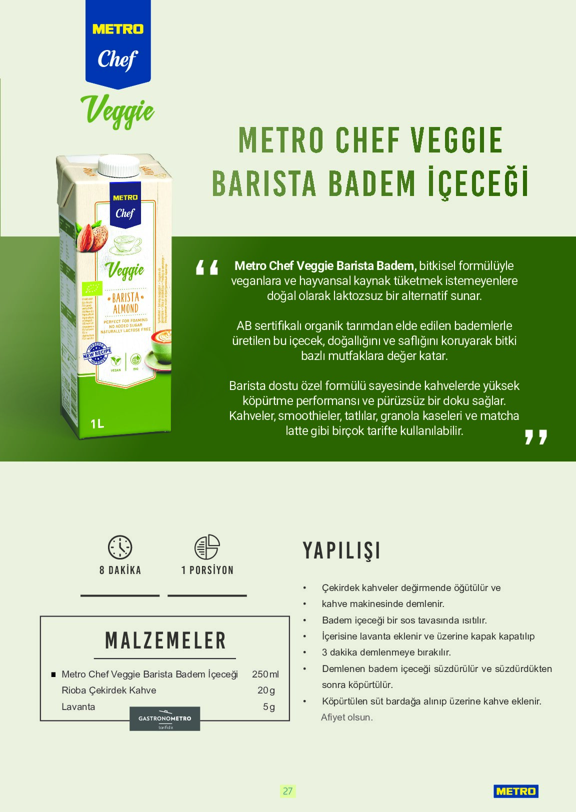 Metro - Bitki Bazlı ve Vegan 2025 - Sayfa 27