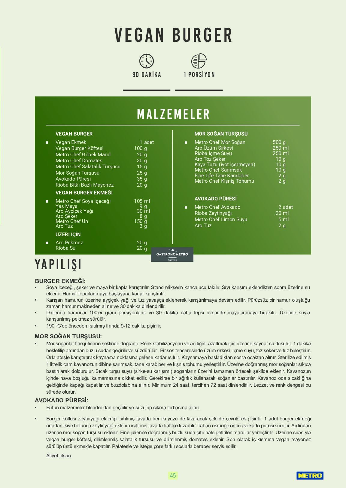 Metro - Bitki Bazlı ve Vegan 2025 - Sayfa 45