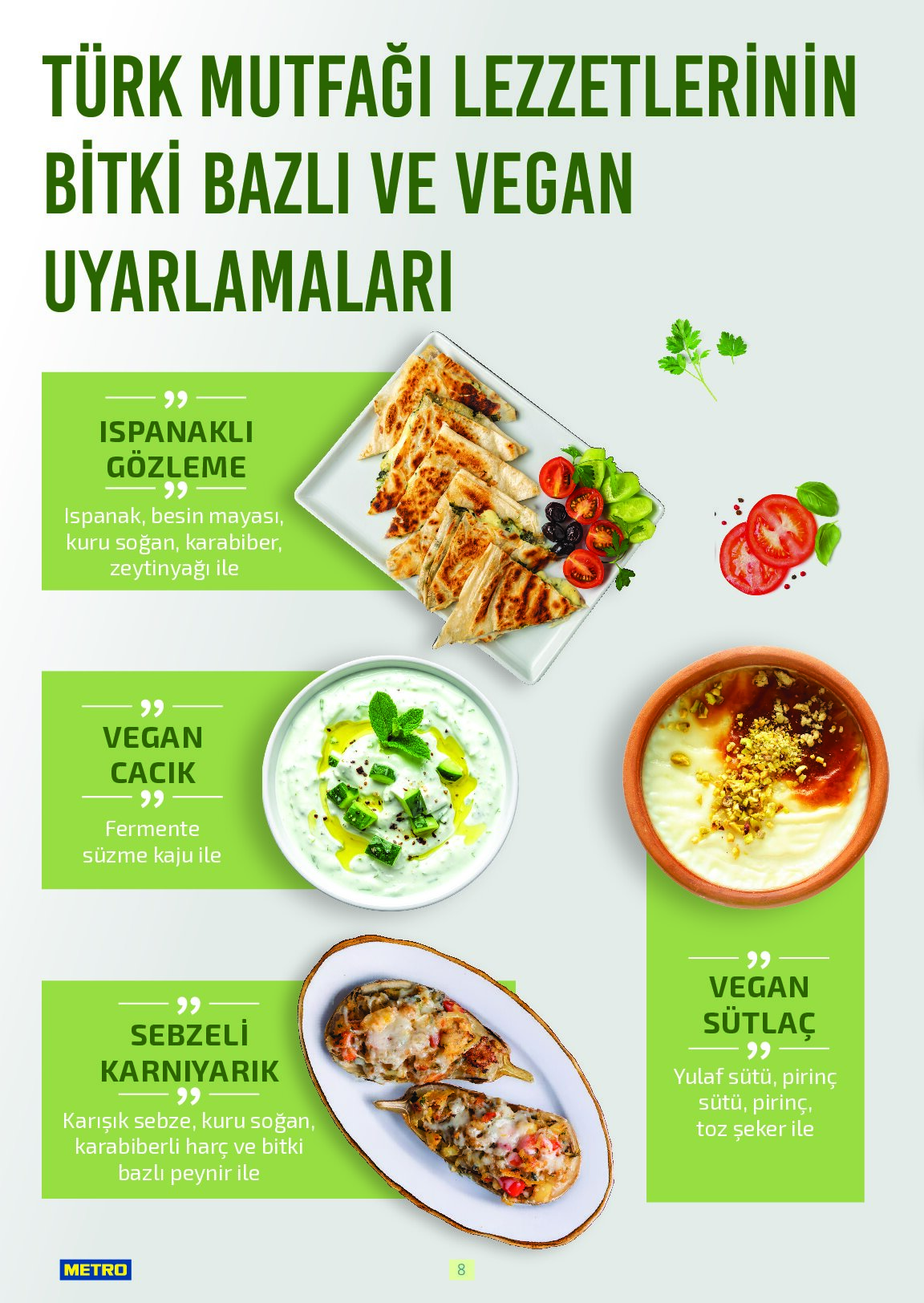 Metro - Bitki Bazlı ve Vegan 2025 - Sayfa 8