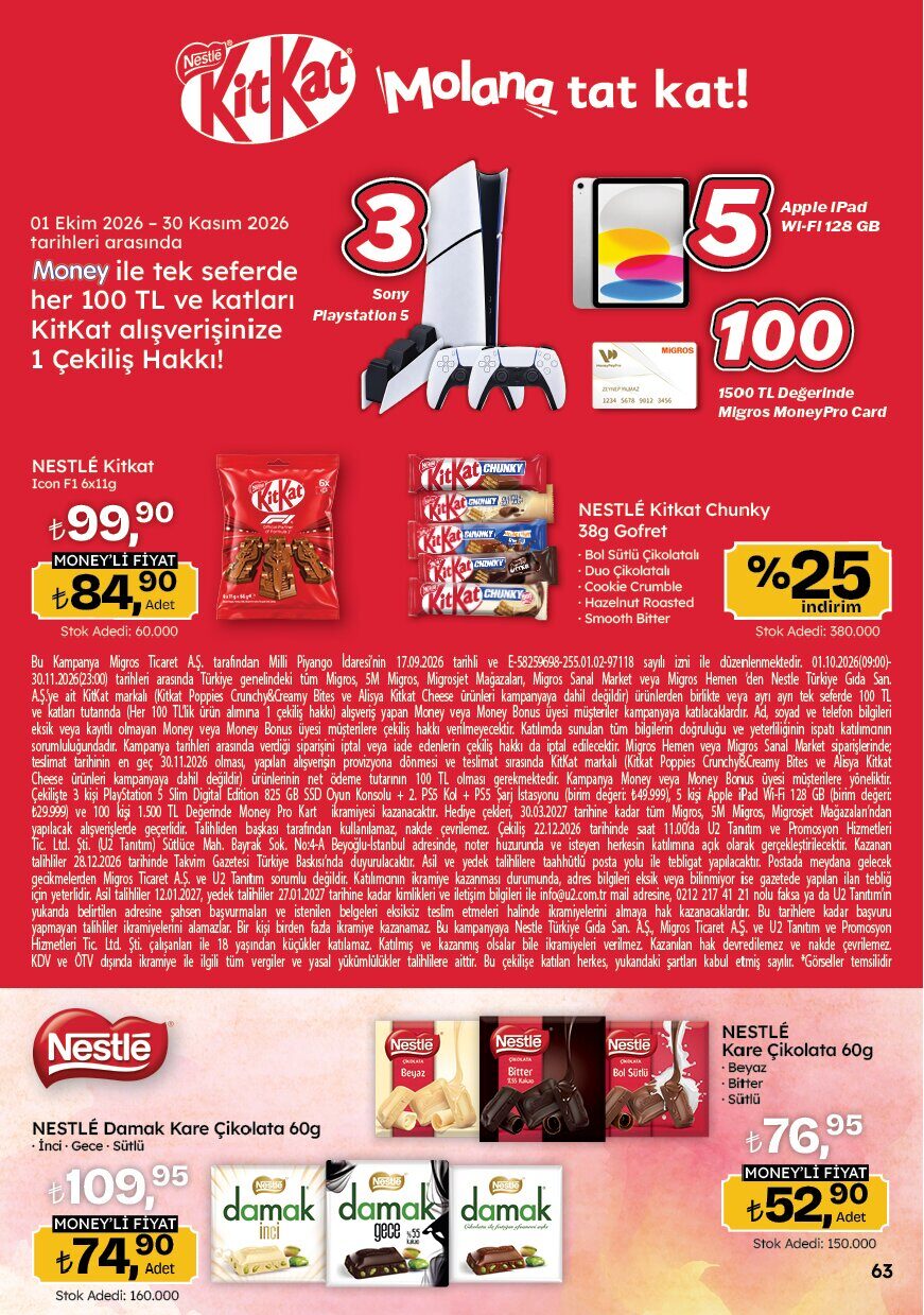Migros 5M Migroskop - 8 Ekim 2026 - Sayfa 63