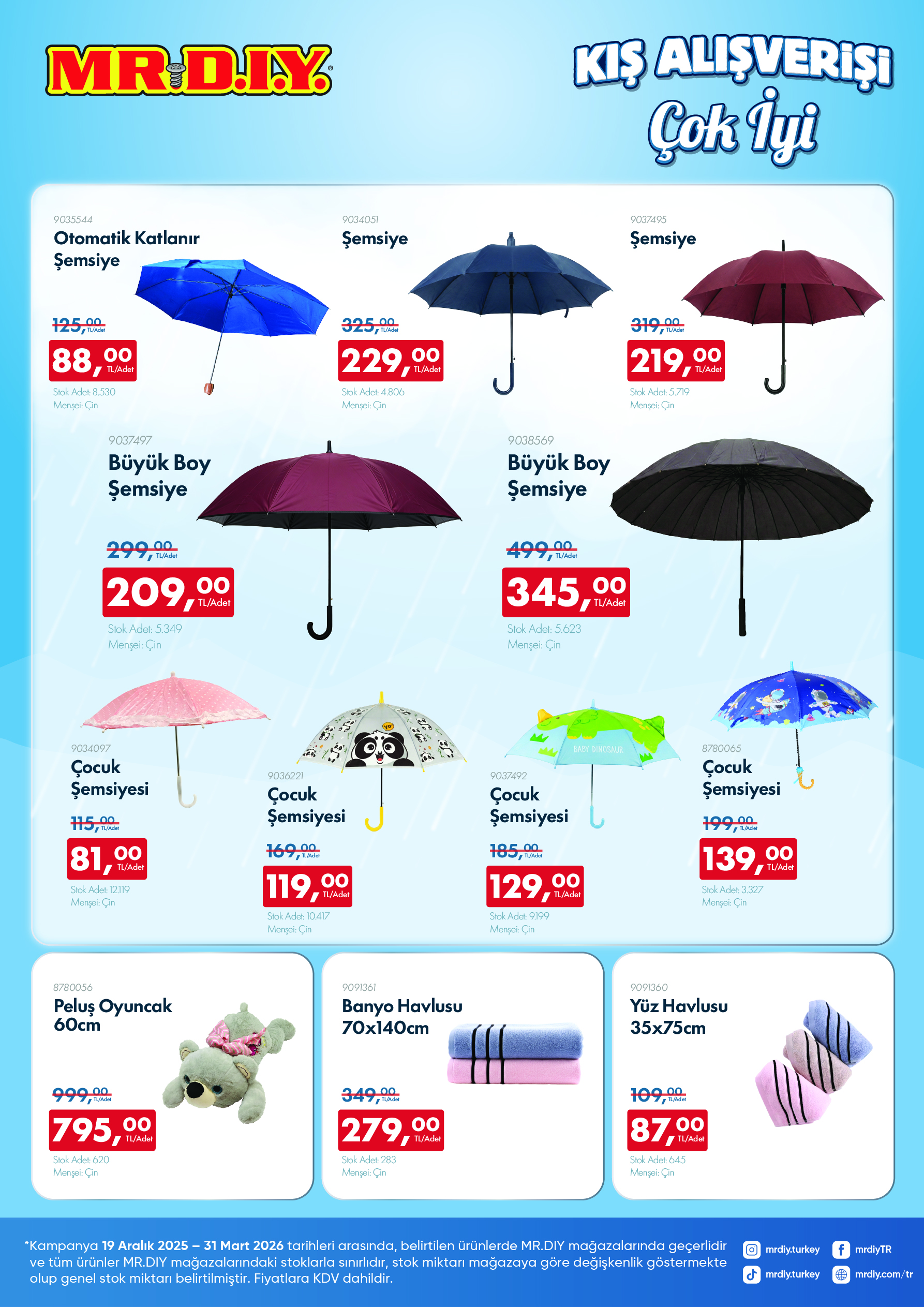 MR.DIY ile Kış Alışverişi Çok İyi