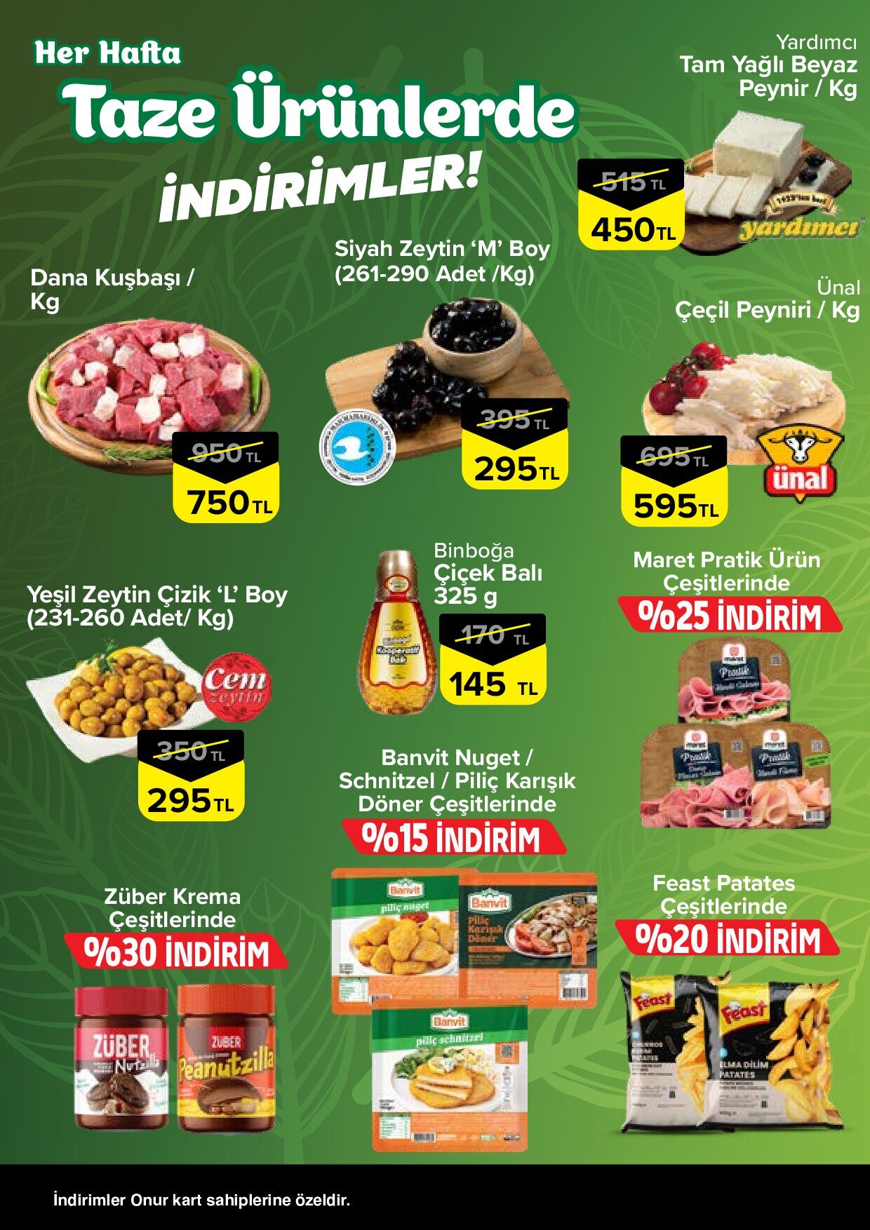 Onur Market Taze Ürünlerde İndirimler (Trakya) - 8 Ekim 2026 - Sayfa 2