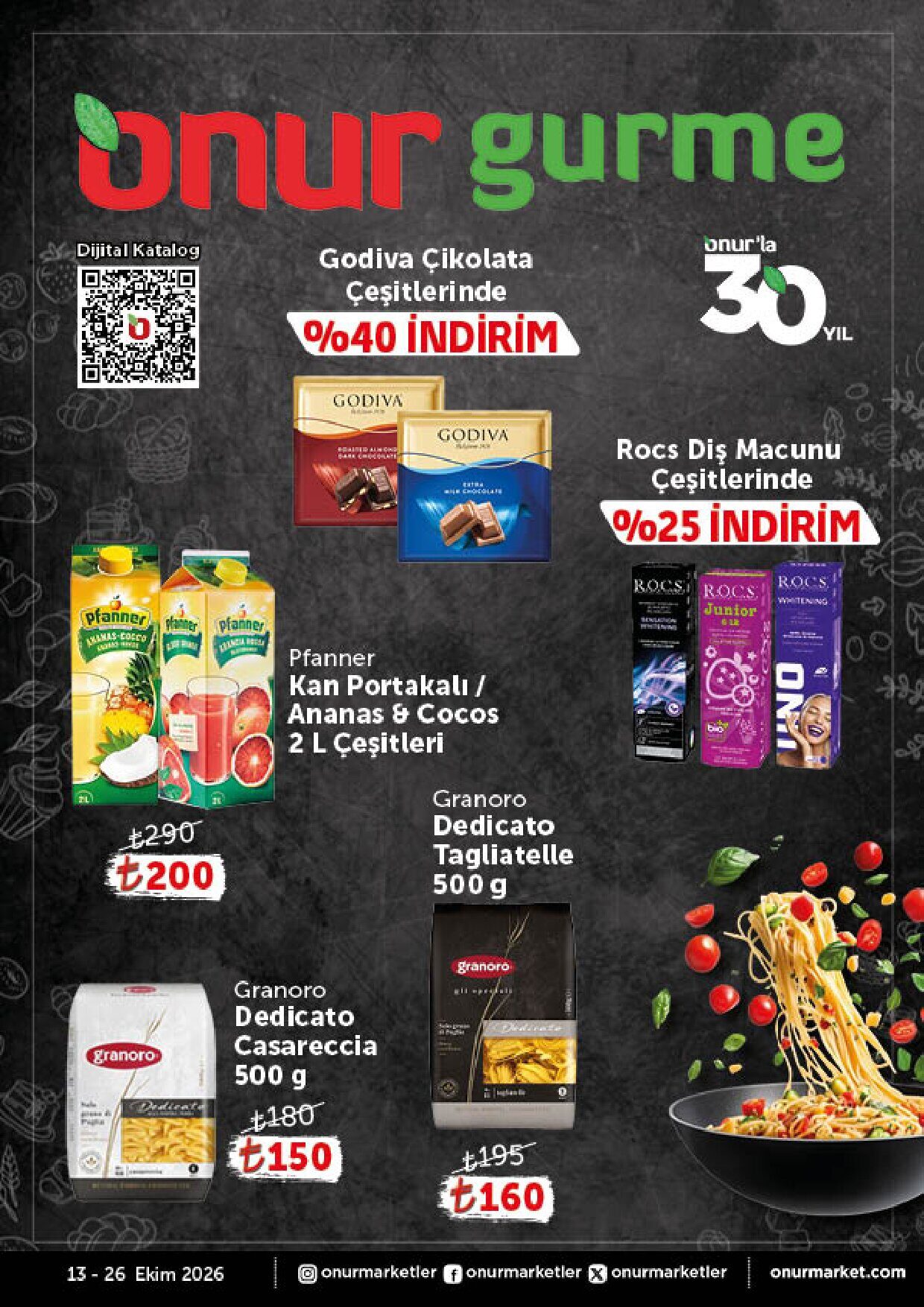 Onur Market Onur Gurme (Gurme) - 13 Ekim 2026 - Sayfa 1