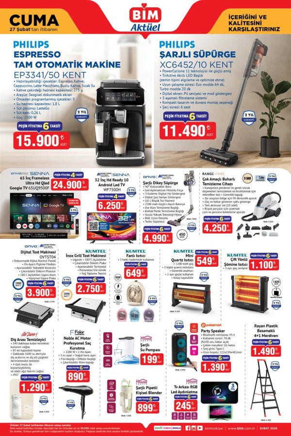 BİM - 27 Şubat Cuma