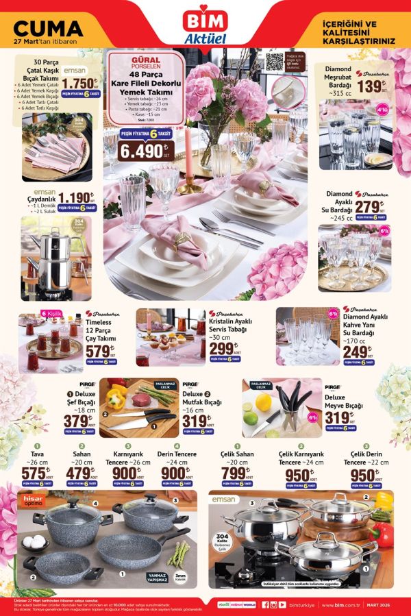 BİM - 27 Mart Cuma