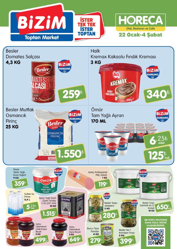 Bizim Toptan - HORECA Kataloğu