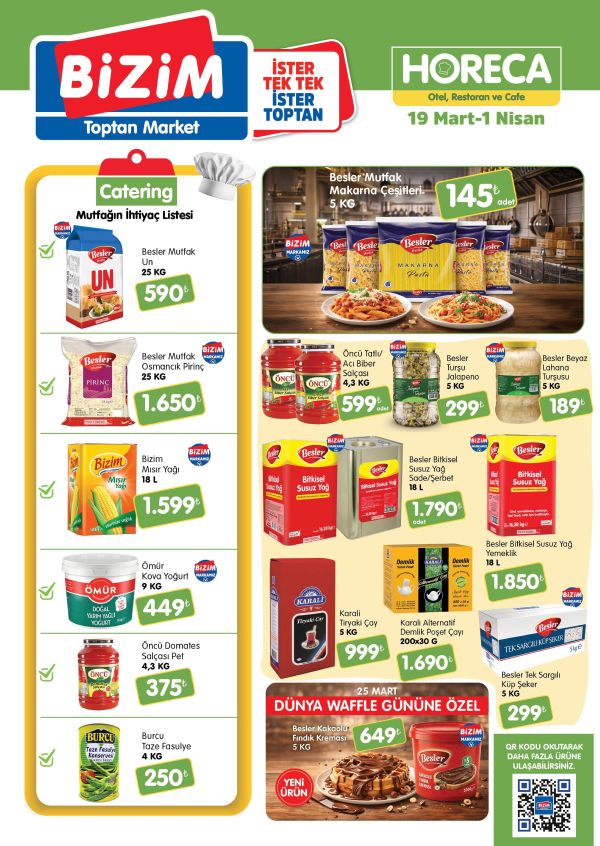 Bizim Toptan - HORECA Kataloğu