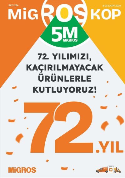 Migros 5M Migroskop - 8 Ekim 2026
