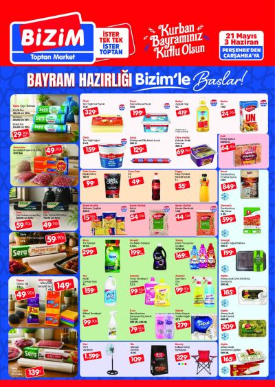 Bizim Toptan 21 Mayıs - 03 Haziran Haftalık Aktüel Kataloğu