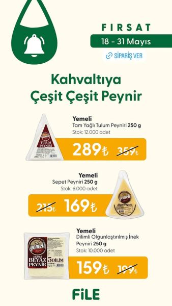 File Market 18 Mayıs - 31 Mayıs Fırsat Kataloğu