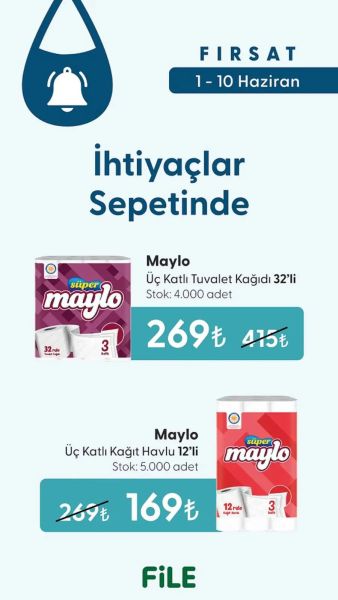 File Market 01 Haziran - 10 Haziran Fırsat Kataloğu