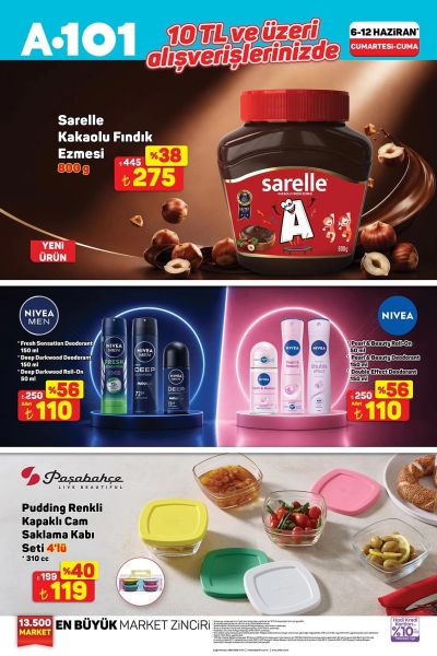 A101 06 Haziran - 12 Haziran 10TL Broşürü