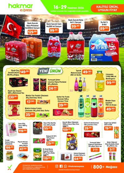 Hakmar Express - Salı Aktüel Ürünler - 16-29 Haziran 2026